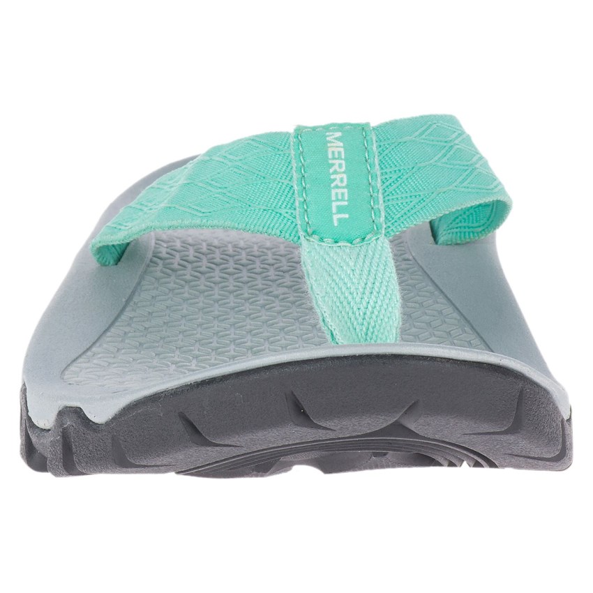 Tong Merrell Breakwater Grise/Turquoise Femme | M.S.HUSJ